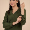 Andrea V Neck Blouse