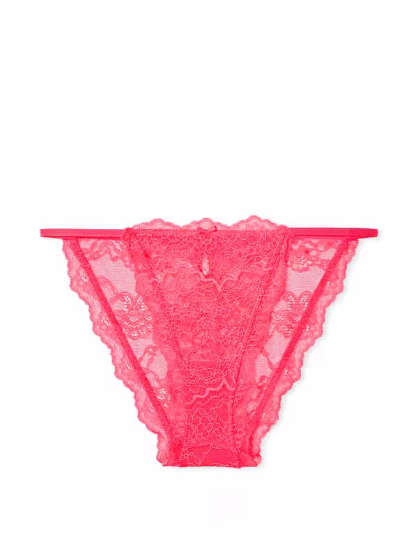 Lace Adjustable String Bikini Panty