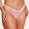 Strappy Back High-Leg Thong Panty