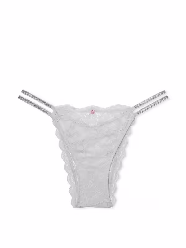 NEW! Twinkle Strap Lace Brazilian Panty