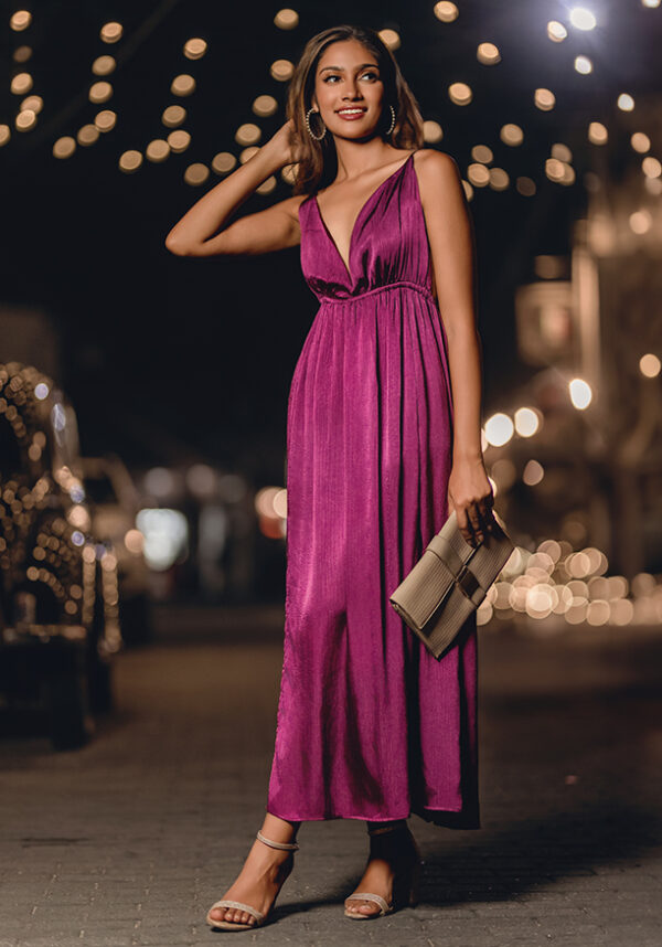 TIFFINI PURPLE DRESS