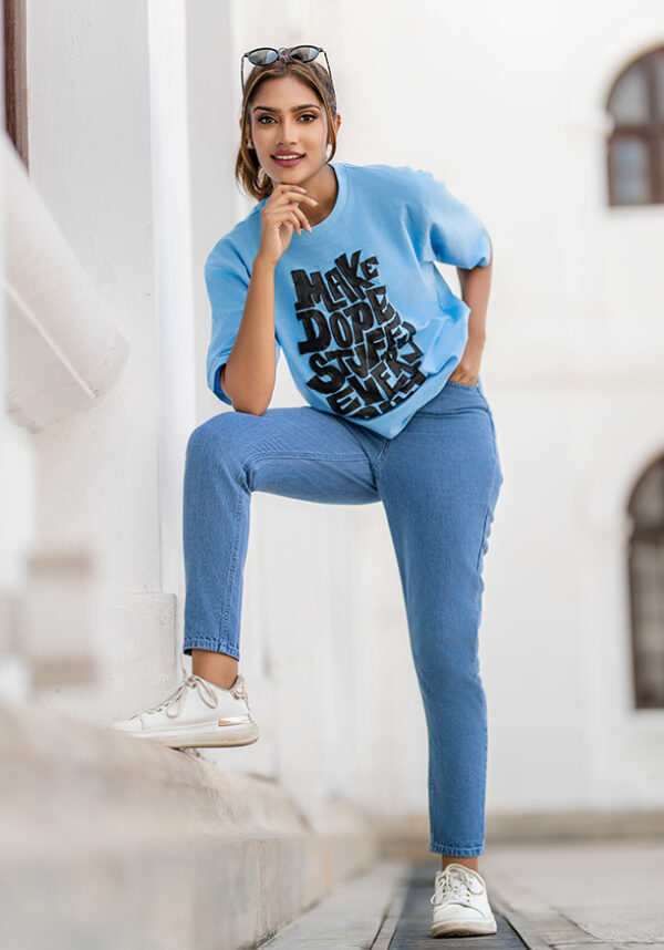 Eza Light Blue Mom Jean