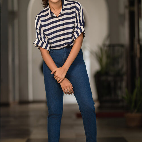 Eza Dark Blue Mom Jean