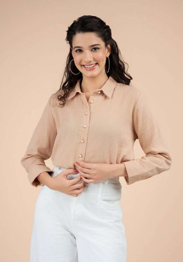 Lisa Beige Shirt