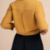 Hannah Long Sleeve Mustard Blouse