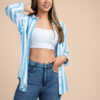 Hanah Stripe Long Sleeve Blouse
