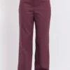 Straight Leg High Waist Pant
