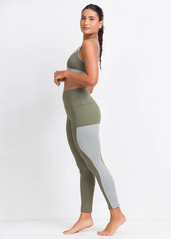 Contrast workout legging