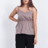 Strappy Top With Waist Drawcord