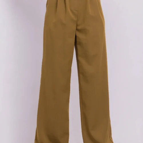 Wide Leg Pant With Pleats