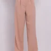 Wide Leg Pant With Pleats