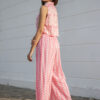 Jayden Pink Printed Pant