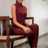 Serena Maroon Pant