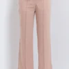 Wide Leg Pant With Pin Tuck Detail