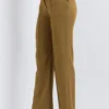 Wide Leg Pant With Pin Tuck Detail